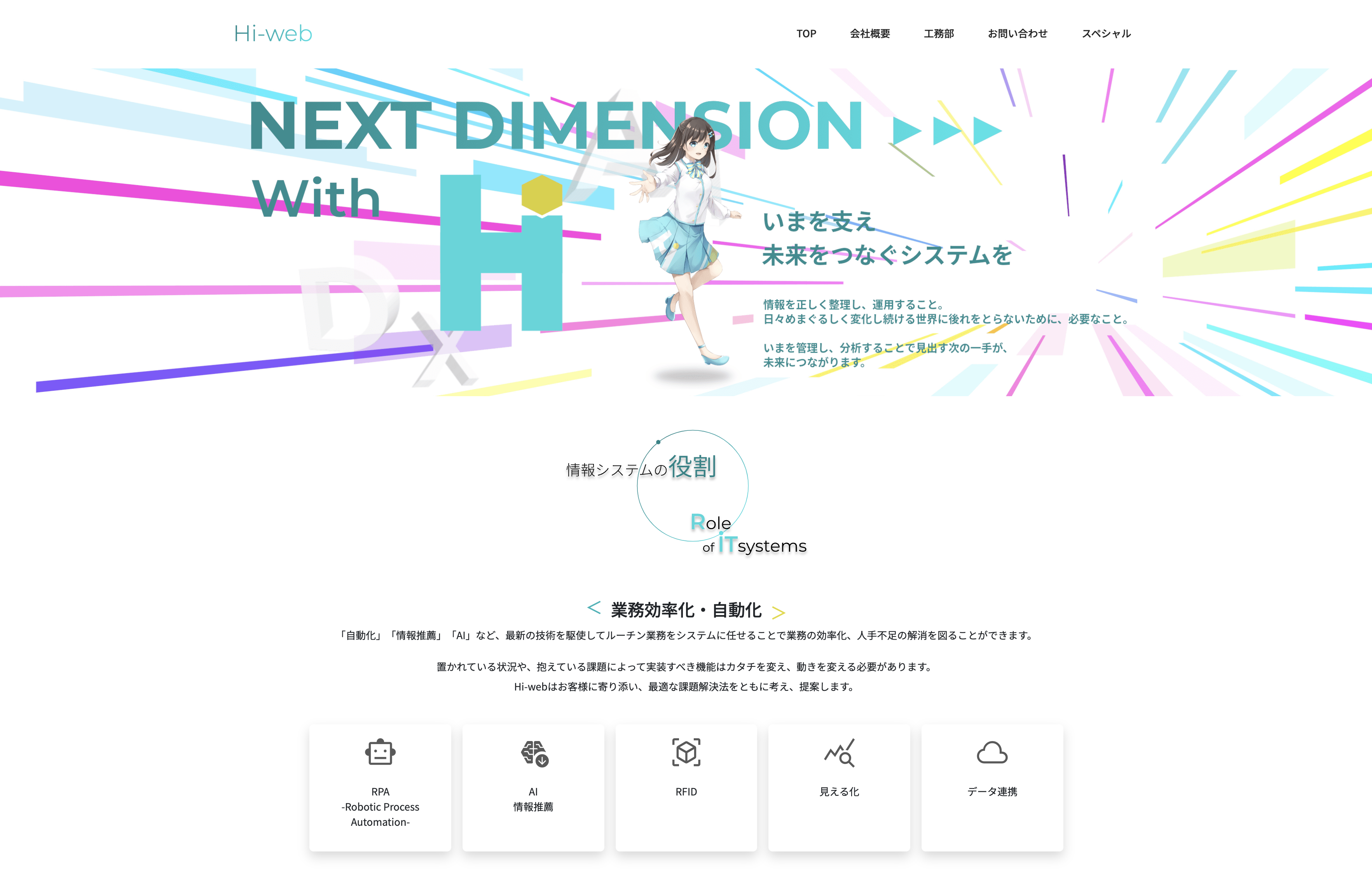 株式会社Hi-webの株式会社Hi-web:ホームページ制作サービス